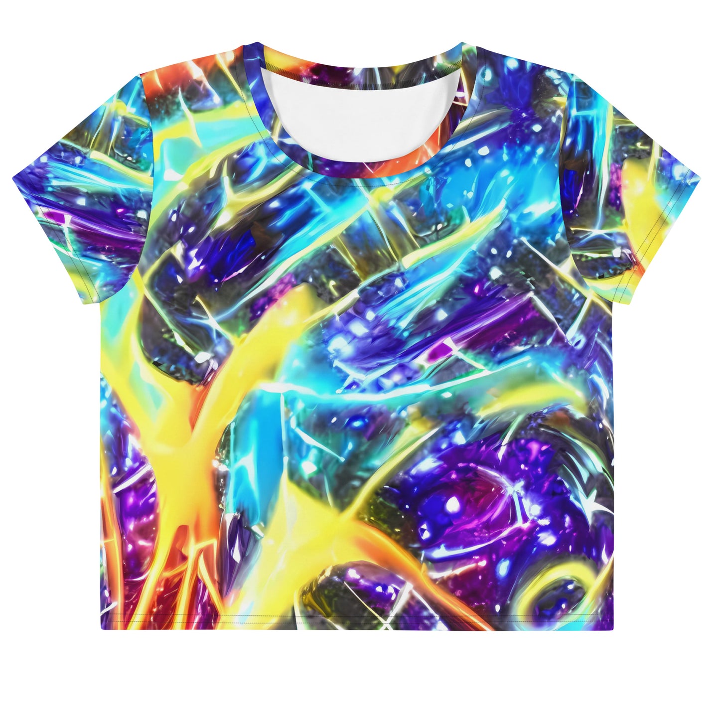 Women's Crop Tee - Mutant Nebula