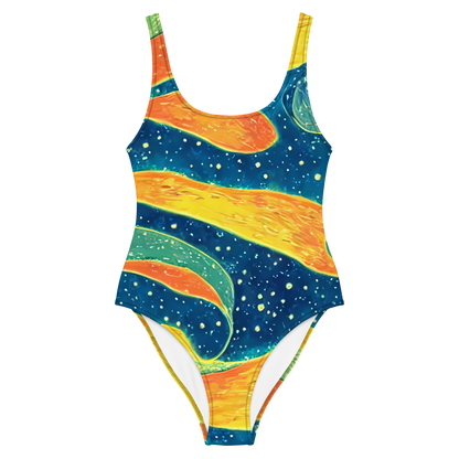 One-Piece Swimsuit - Celestial Harmony