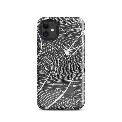 Tough Case for iPhone® - Silver Echo