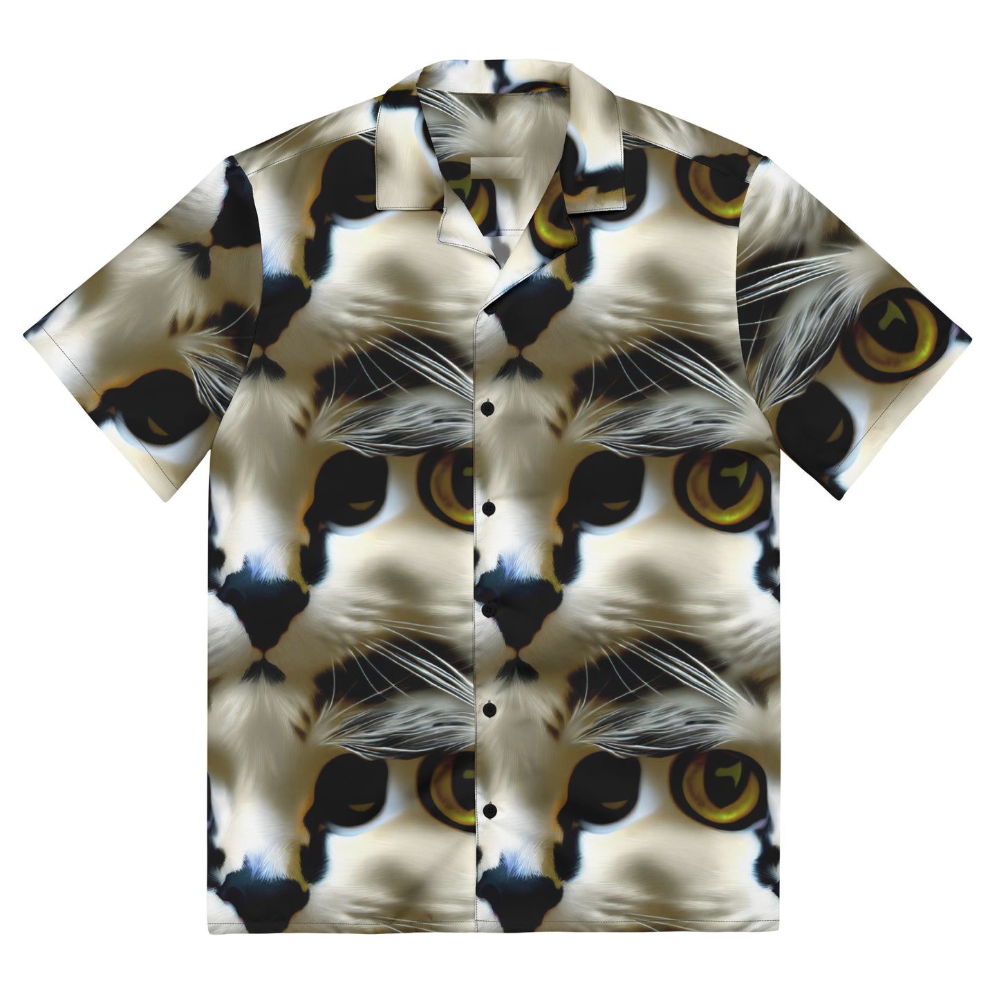 Button Shirt - Feline Fancy