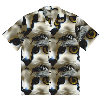 Button Shirt - Feline Fancy