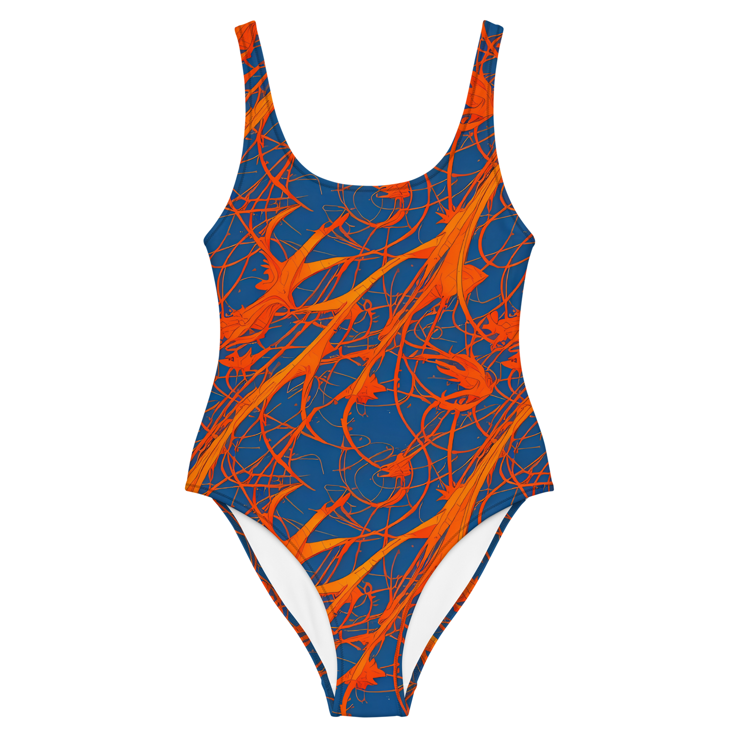 One-Piece Swimsuit - Nautical Ember