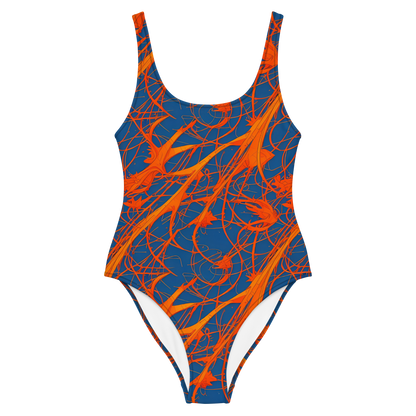 One-Piece Swimsuit - Nautical Ember