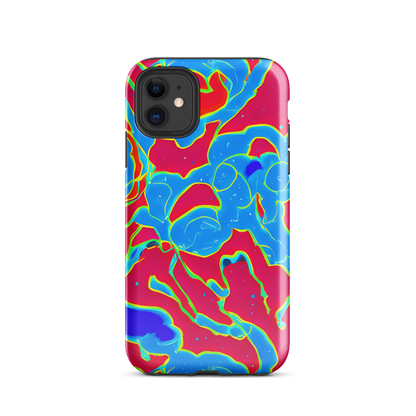 Tough Case for iPhone® - Electric Bloom