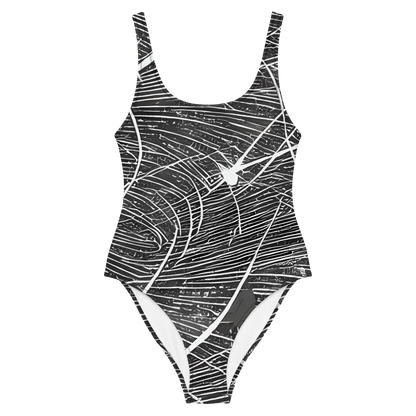 One-Piece Swimsuit - Silver Echo