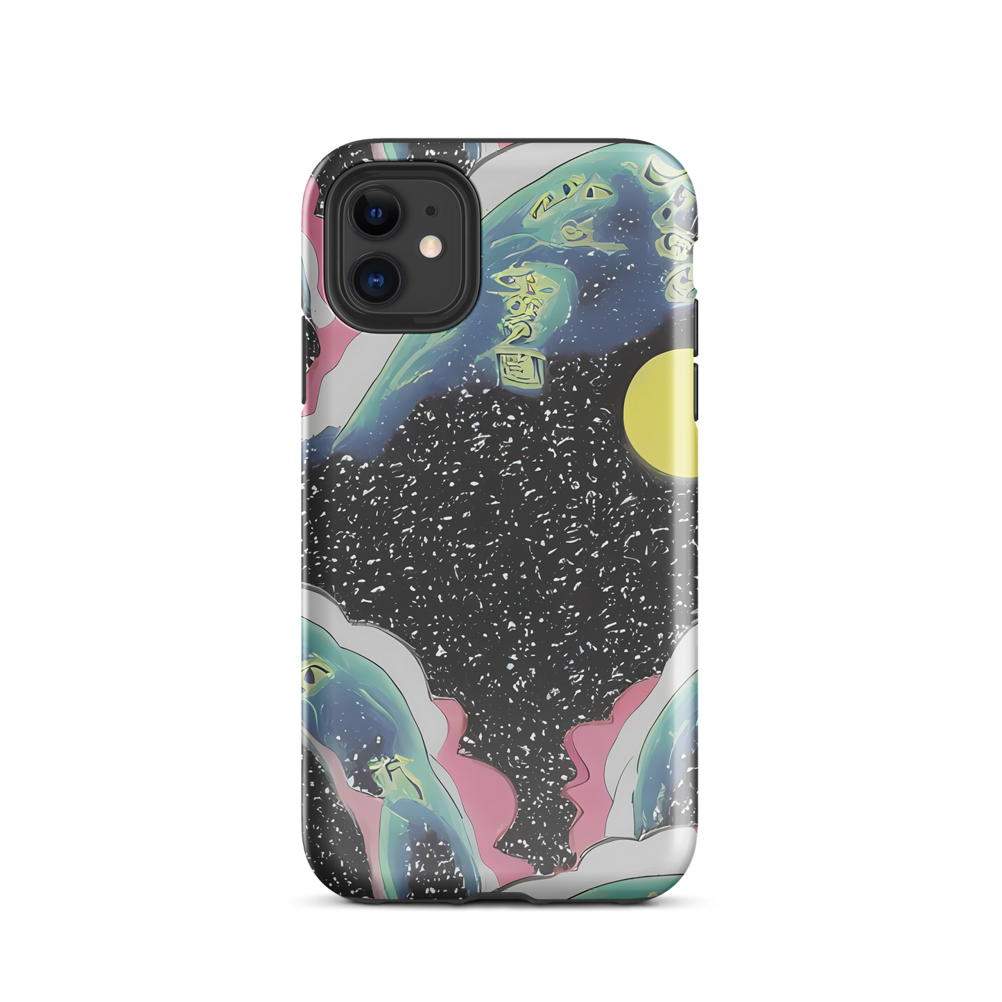 Tough Case for iPhone® - Lunar Waves