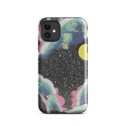 Tough Case for iPhone® - Lunar Waves