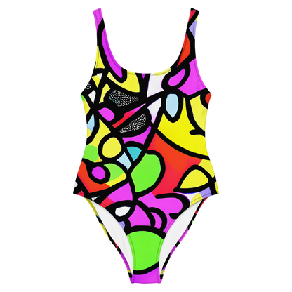 One-Piece Swimsuit - Vivid Serenade