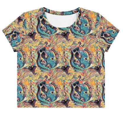 Women's Crop Tee - Harmonic Dream
