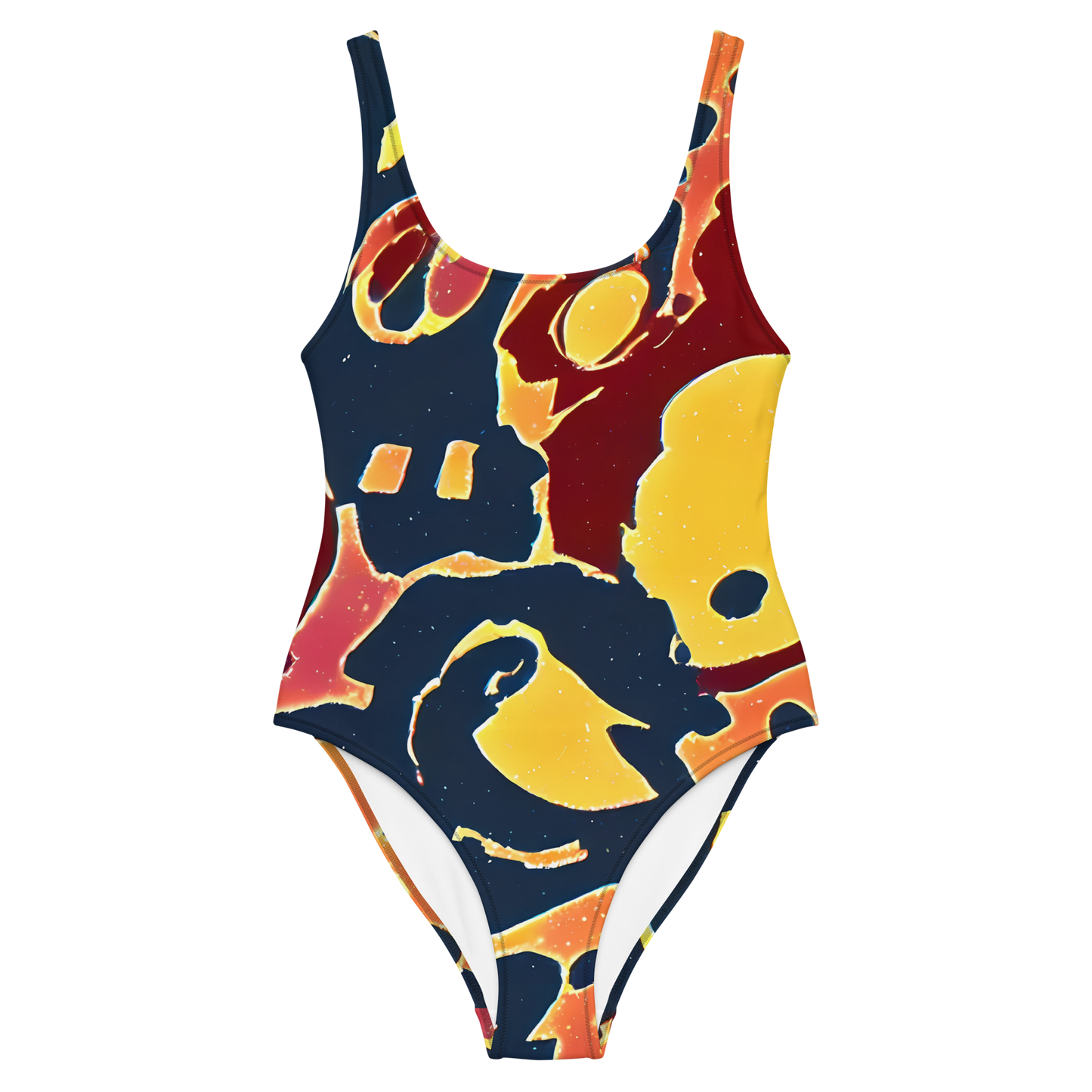 One-Piece Swimsuit - Sunset Silhouette