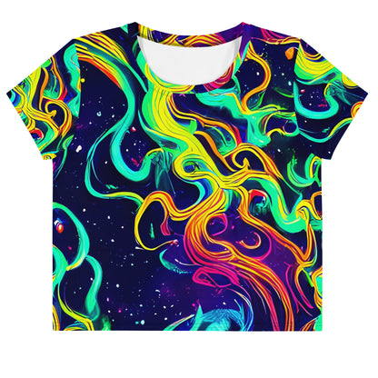 Women's Crop Tee - Cheston Swirl
