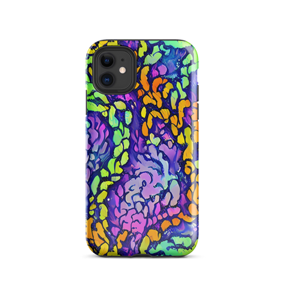 Tough Case for iPhone® - Surreal Waveforms