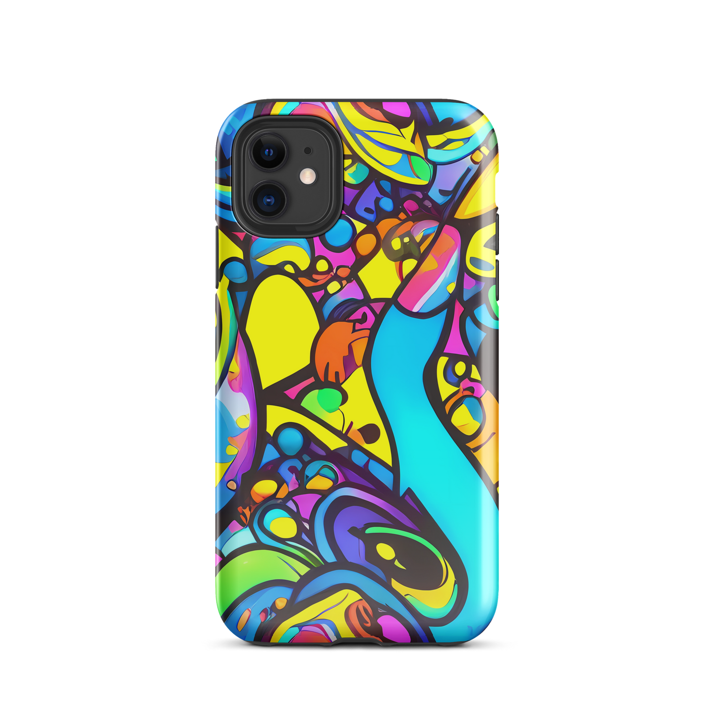 Tough Case for iPhone® - Kaleidoscopic Flow