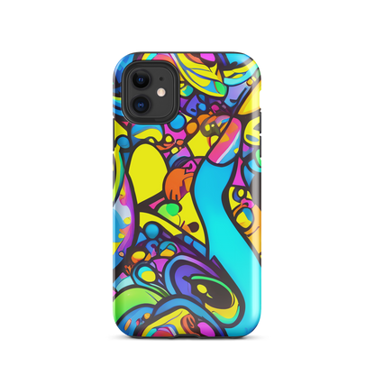 Tough Case for iPhone® - Kaleidoscopic Flow