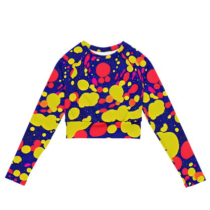 Long Sleeve Crop Top - Void Visions