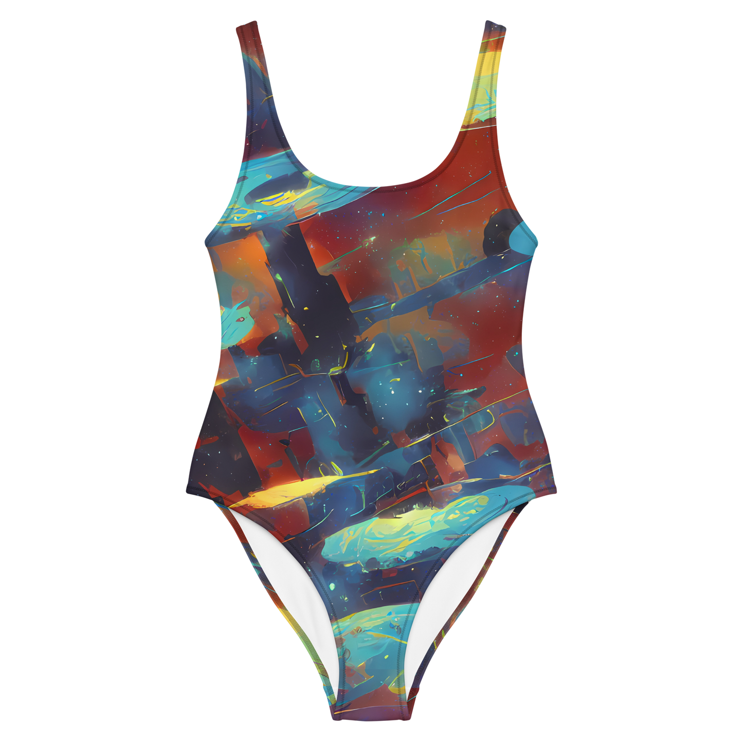 One-Piece Swimsuit - Journey Through Infinity