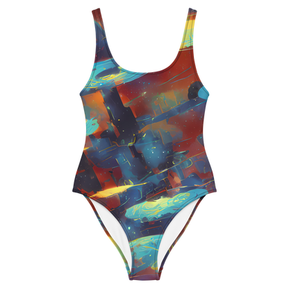 One-Piece Swimsuit - Journey Through Infinity