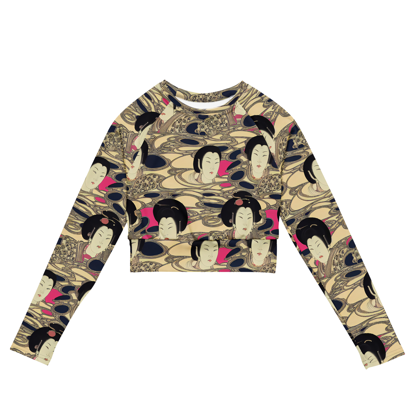 Long Sleeve Crop Top - Timeless Reverie