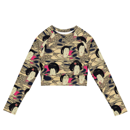 Long Sleeve Crop Top - Timeless Reverie