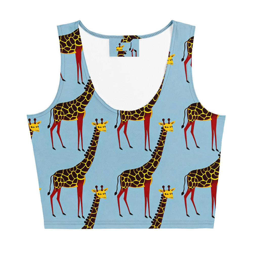 Crop Top - Giraffe Groove