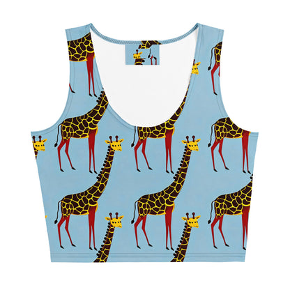 Crop Top - Giraffe Groove