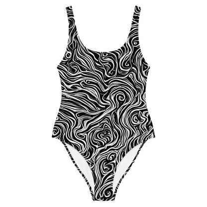 One-Piece Swimsuit - Inky Whispers