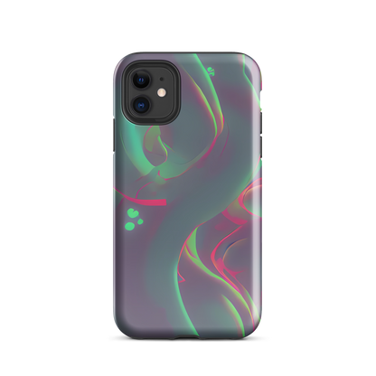 Tough Case for iPhone® - Neon Whisper