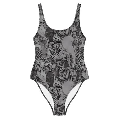 One-Piece Swimsuit - Dusk Enigma