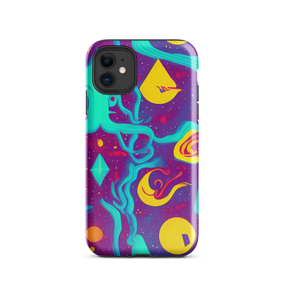 Tough Case for iPhone® - Cosmic Current