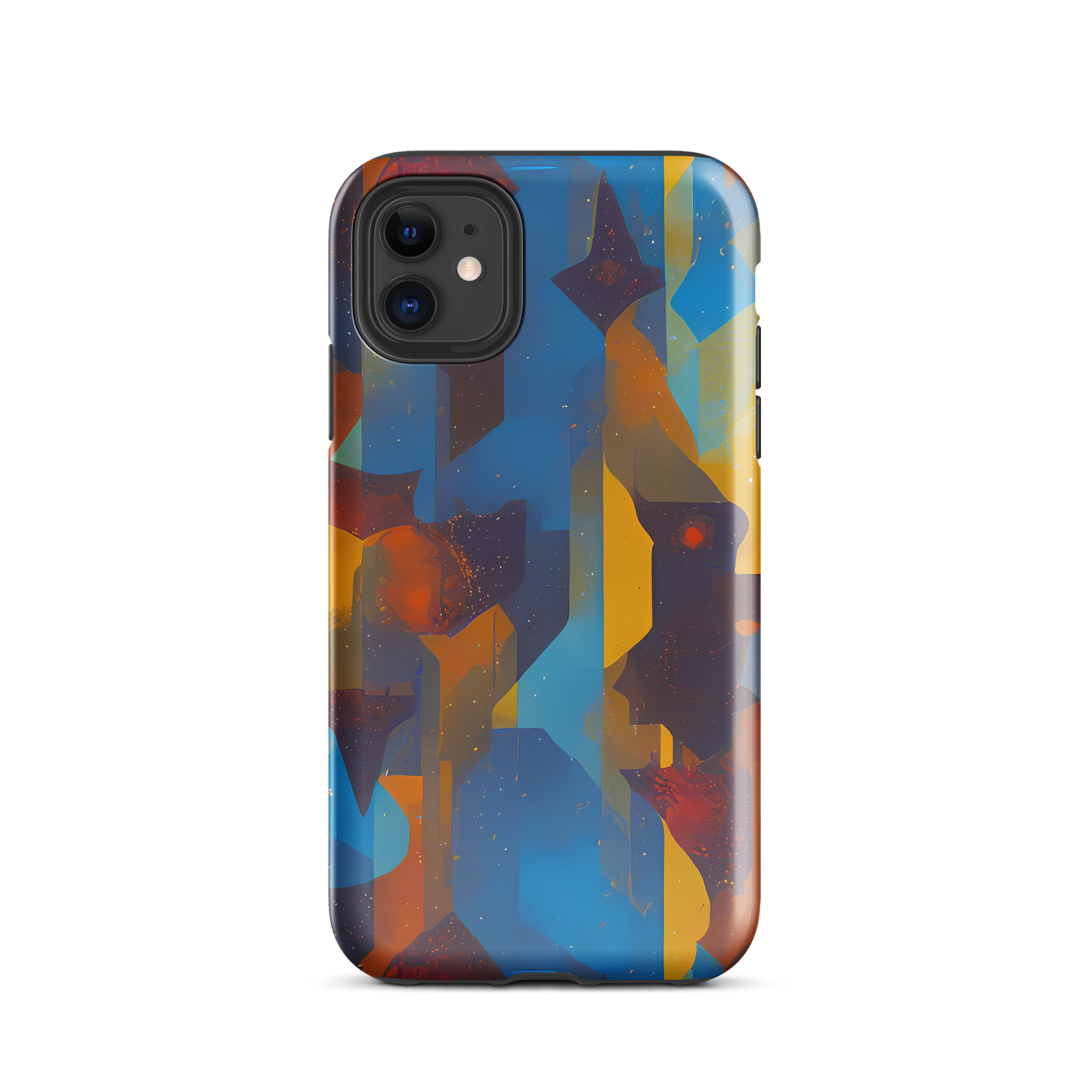 Tough Case for iPhone® - Cubist Dusk