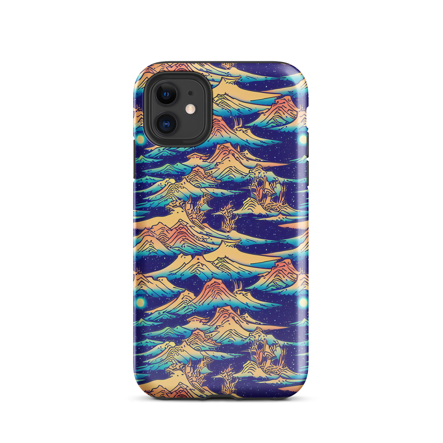 Tough Case for iPhone® - Mystical Mountain Mirage
