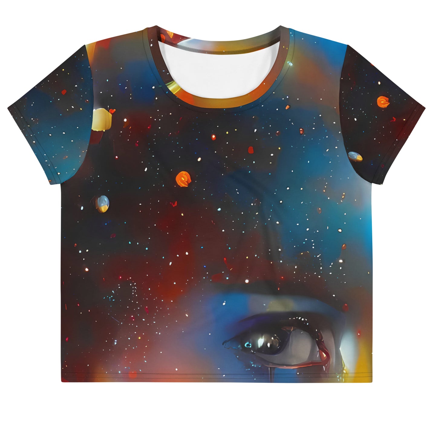 Women's Crop Tee - Celestial Vogue