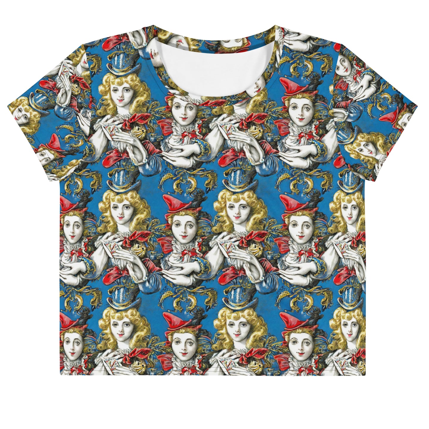 Women's Crop Tee - Masquerade Echoes