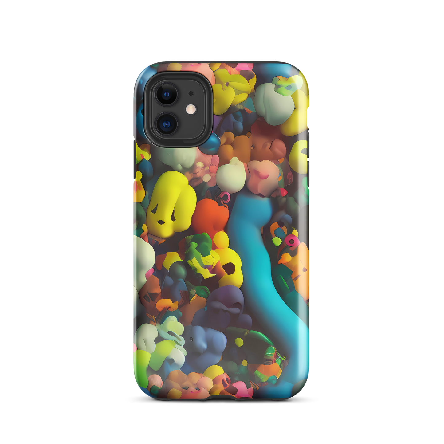 Tough Case for iPhone® - Bubble Pop Art