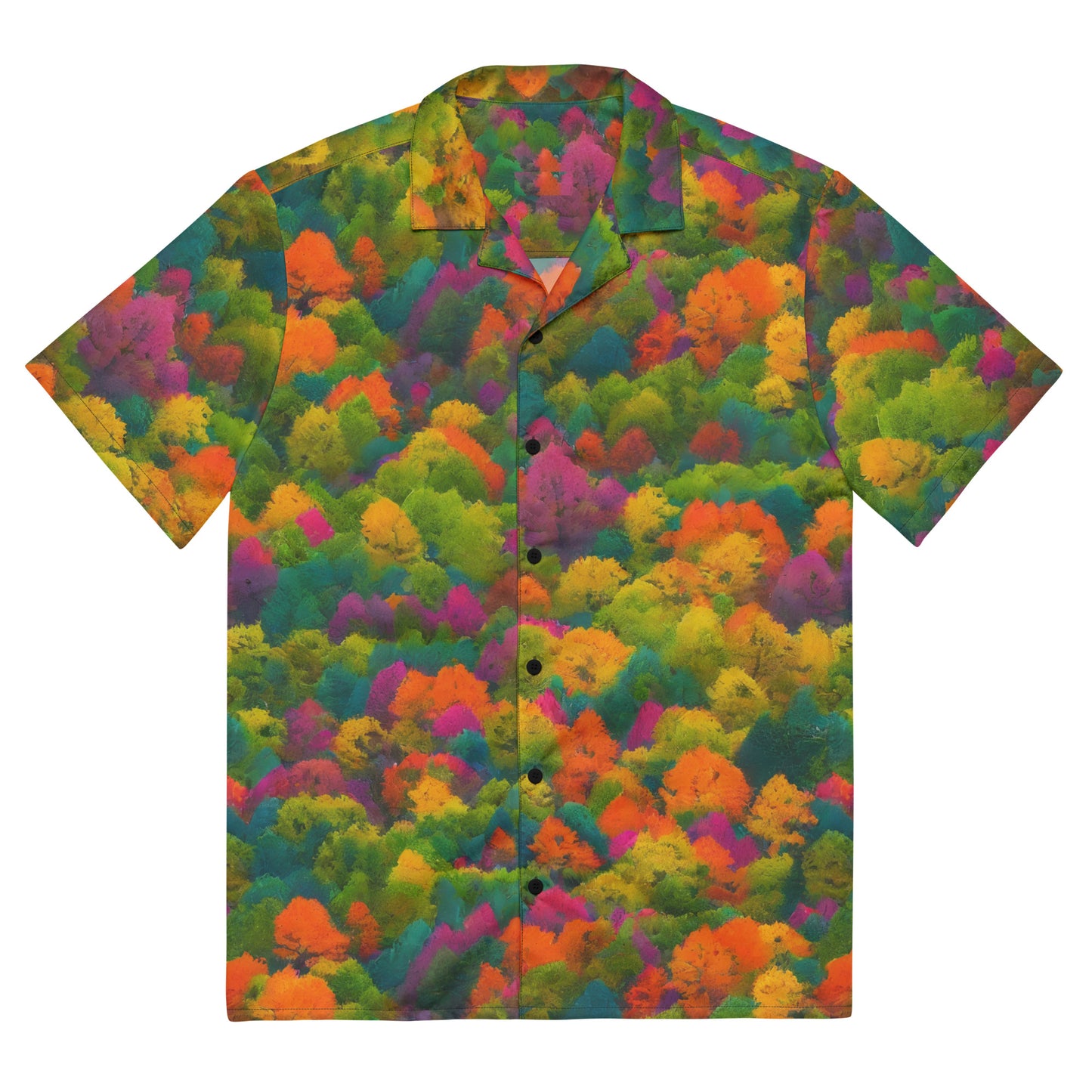 Button Shirt - Autumn Kaleidoscope