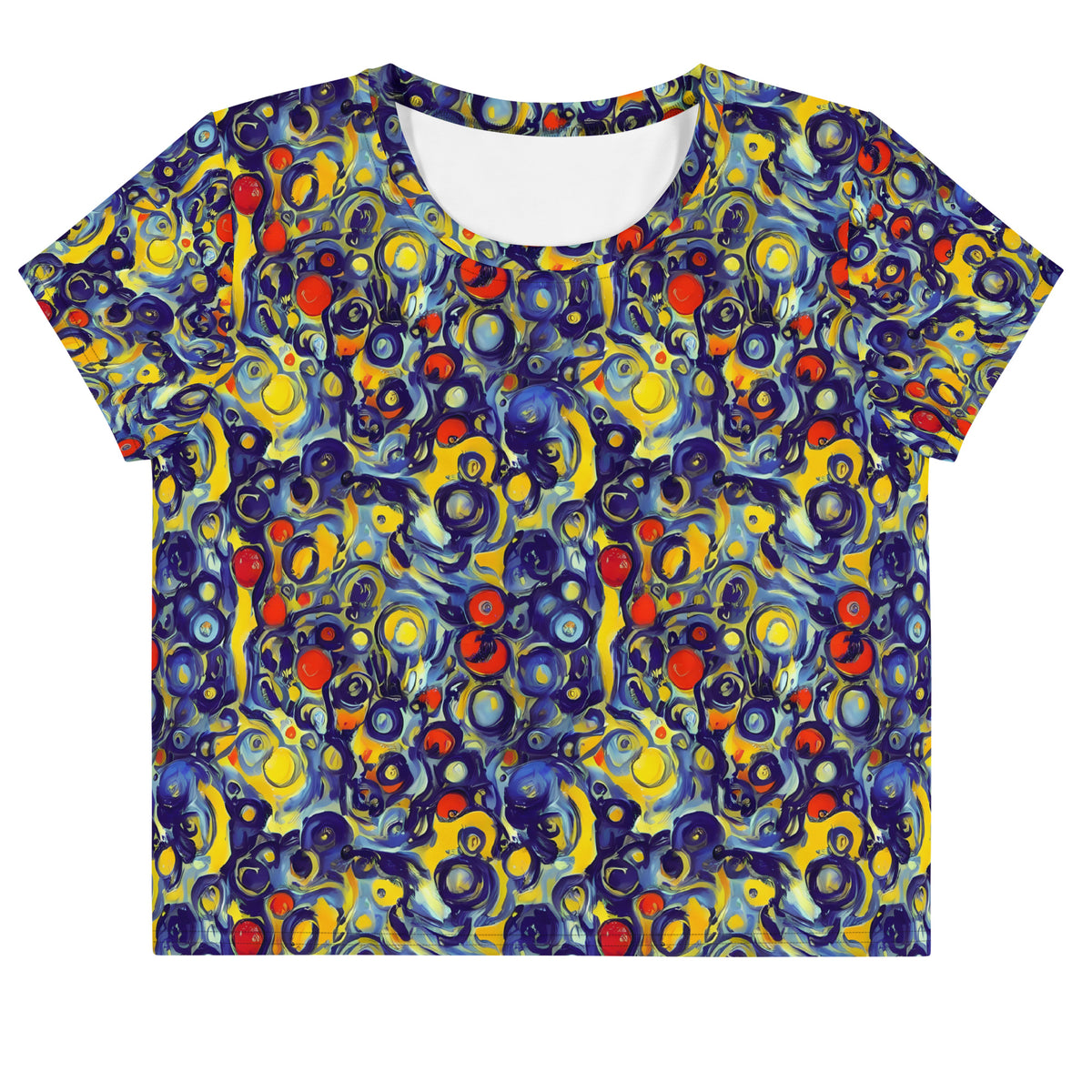 Crop Tee - Dynamic Doodles