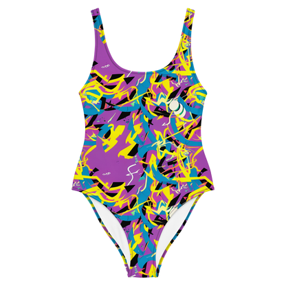 One-Piece Swimsuit - Galactic Sprawl