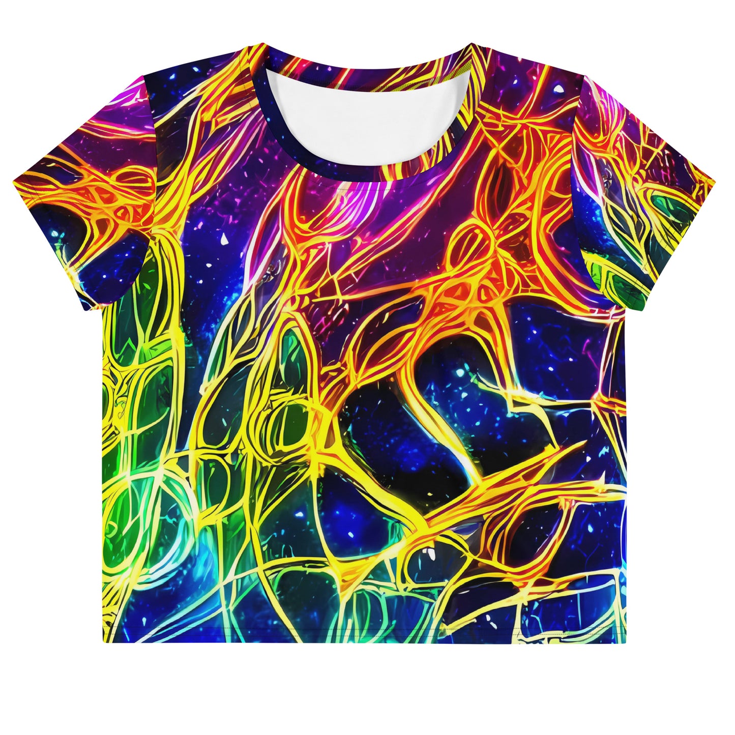 Women's Crop Tee - Dancing in the Ether