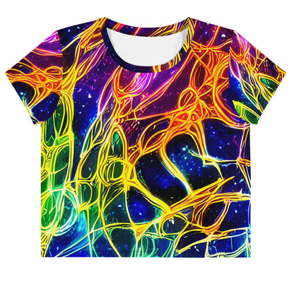 Women's Crop Tee - Dancing in the Ether