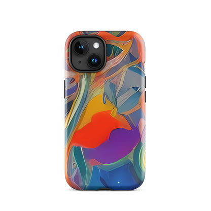 Tough Case for iPhone® - Vivid Tangle