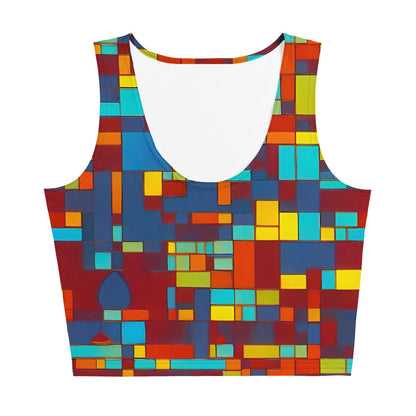 Crop Top - Astral Grid