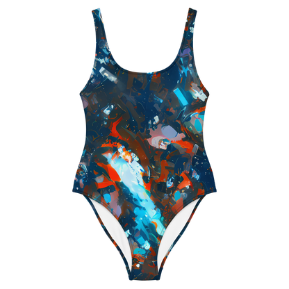 One-Piece Swimsuit - Ghenie's Whirl