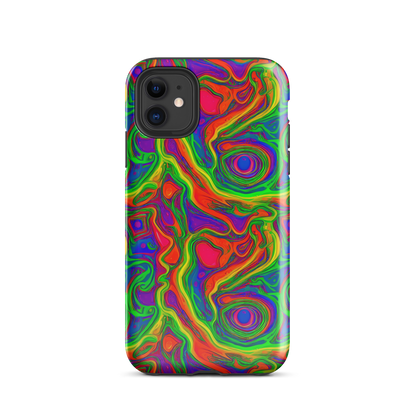 Tough Case for iPhone® - Psychedelic Waves