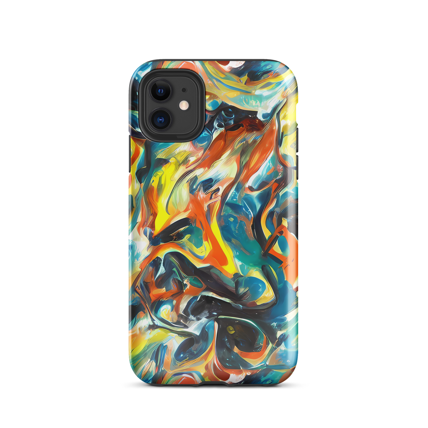 Tough Case for iPhone® - Chromatic Vortex