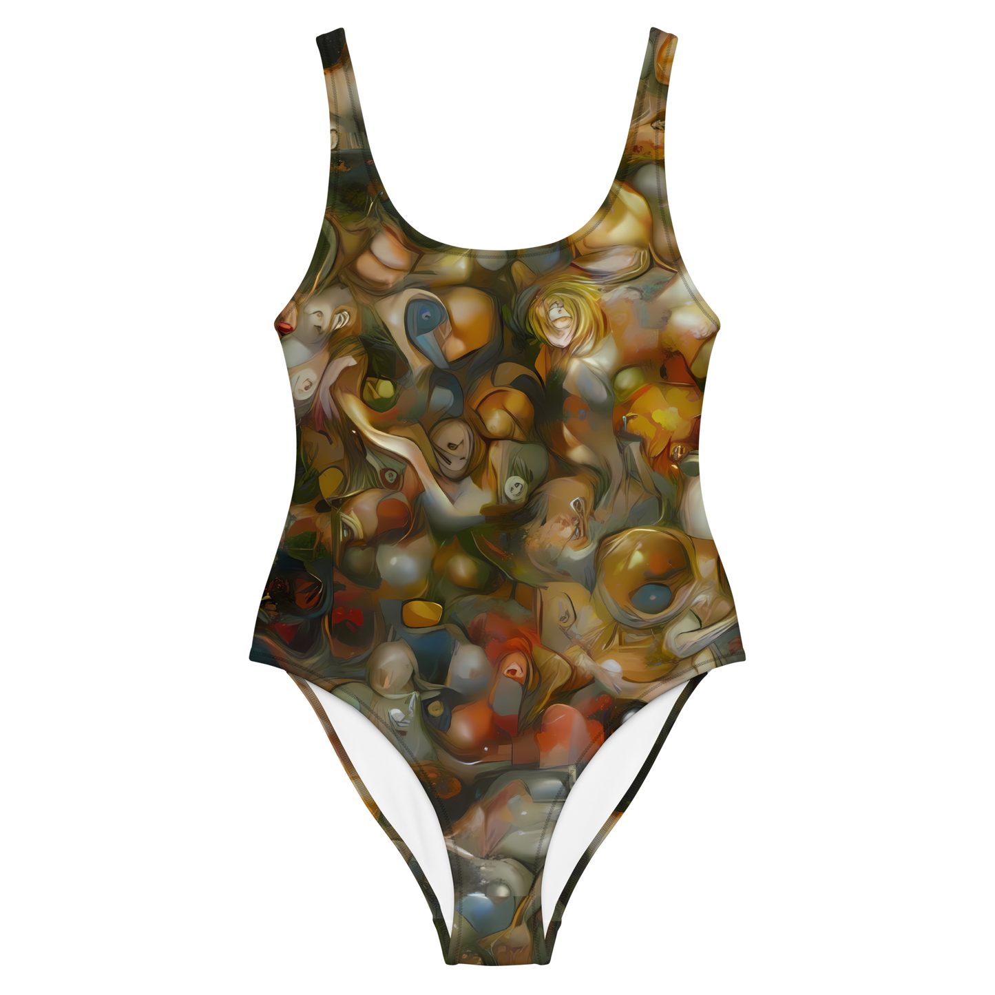 One-Piece Swimsuit - Cryptic Canvas