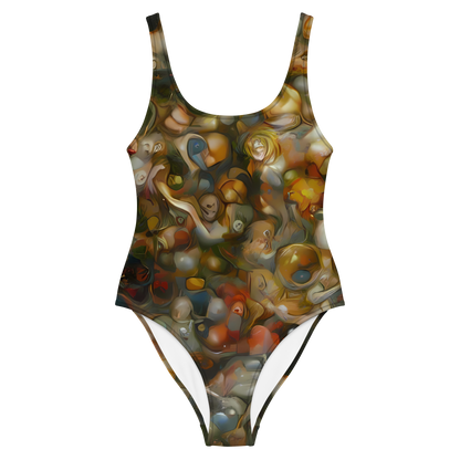 One-Piece Swimsuit - Cryptic Canvas