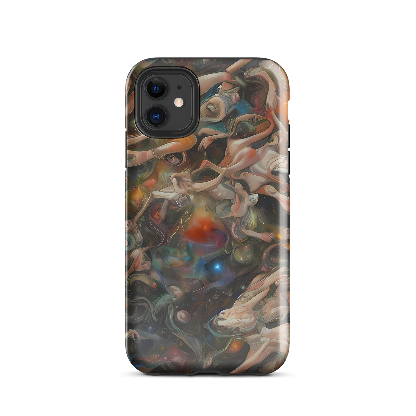 Tough Case for iPhone® - Copper Swirl