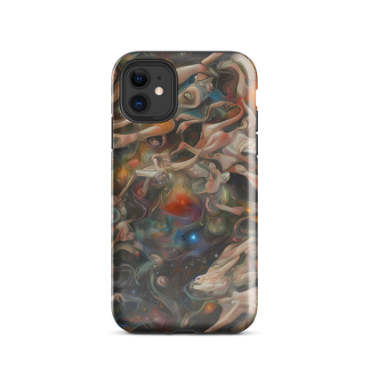 Tough Case for iPhone® - Copper Swirl