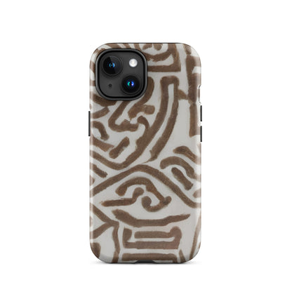 Tough Case for iPhone® - Labyrinth Whisper