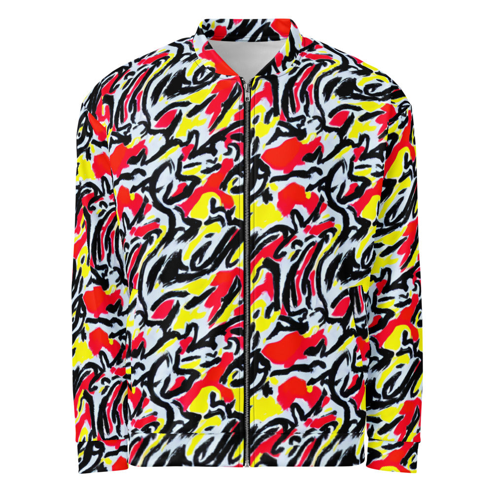 Bomber Jacket - Cosmic Brushstrokes